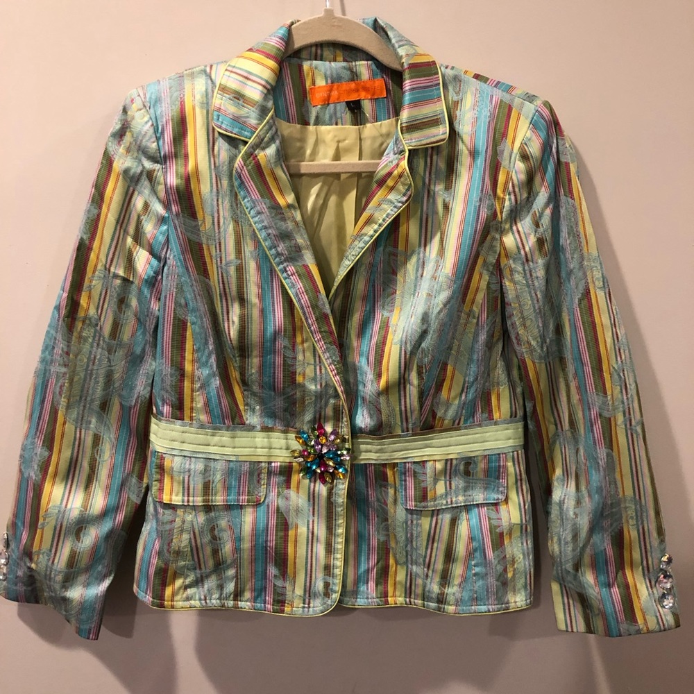 Fun Blazer With Beautiful Jewels